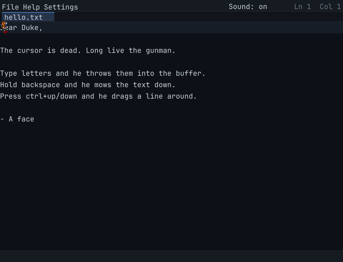 DUKE screenshot
